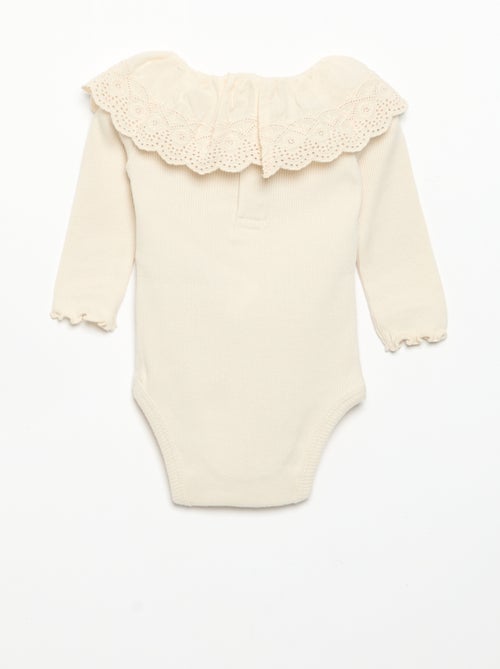 Body 'Disney' con colletto ricamato - Kiabi