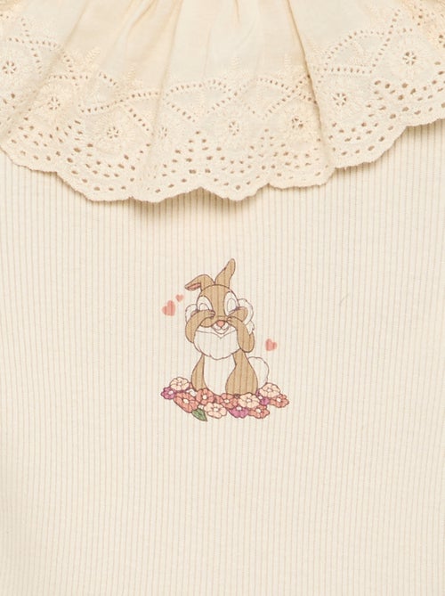 Body "Disney" con colletto ricamato - Kiabi