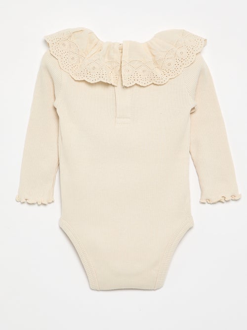 Body "Disney" con colletto ricamato - Kiabi