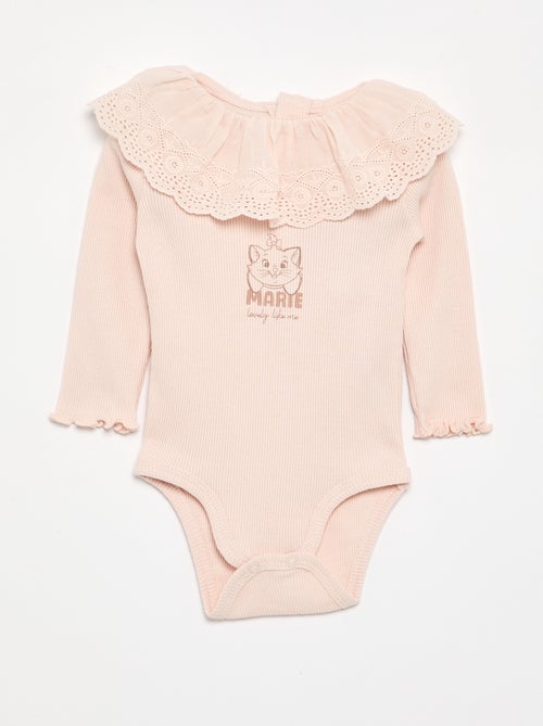Body "Disney" con colletto ricamato - Kiabi Body "Disney" con colletto ricamato - Kiabi