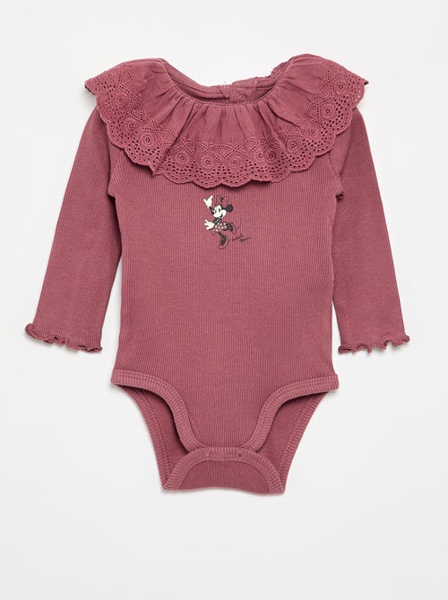 Body 'Disney' con colletto ricamato - Kiabi