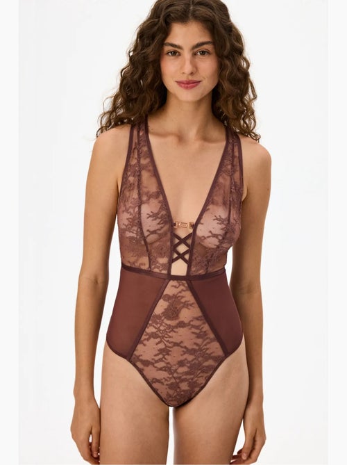 Body donna con spalline penti - Kiabi Body donna con spalline penti - Kiabi