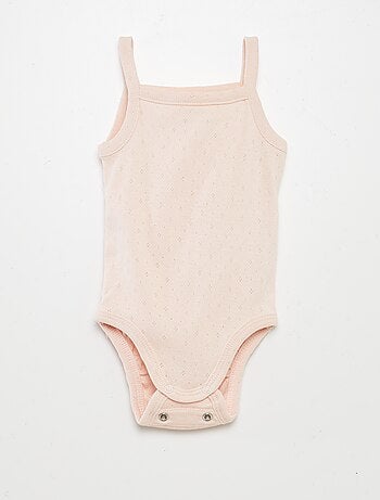 Body evolutivi con spalline - set da 3