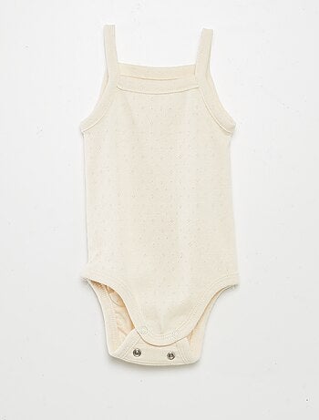 Body evolutivi con spalline - set da 3