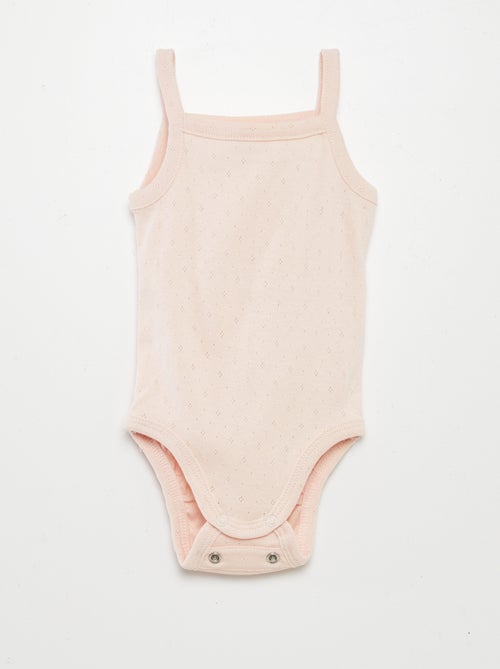 Body evolutivi con spalline - set da 3 - Kiabi