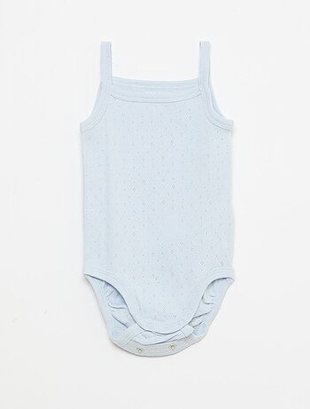 Body evolutivi con spalline - set da 3