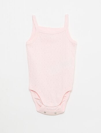 Body evolutivi con spalline - set da 3