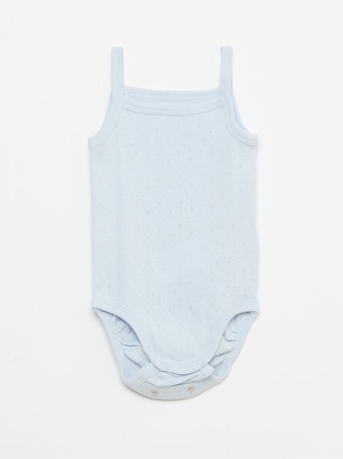 Body evolutivi con spalline - set da 3 - Kiabi