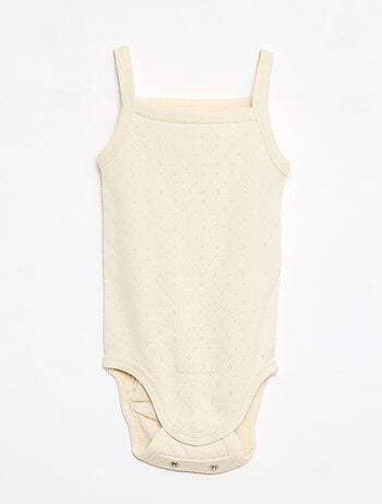 Body evolutivi con spalline - set da 3