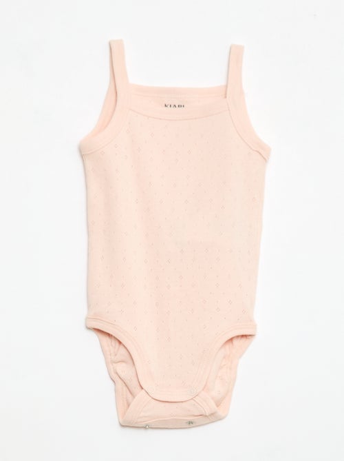Body evolutivi con spalline - set da 3 - Kiabi