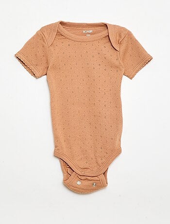 Body evolutivo in maglia tinta unita - Set da 3