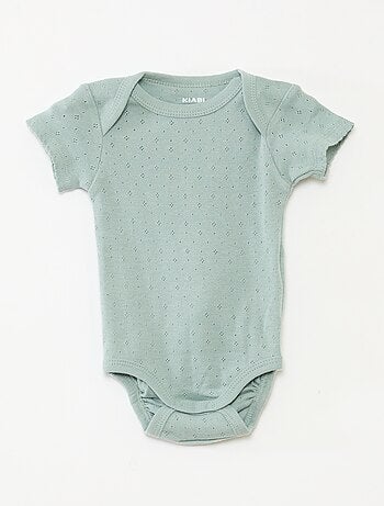 Body evolutivo in maglia tinta unita - Set da 3