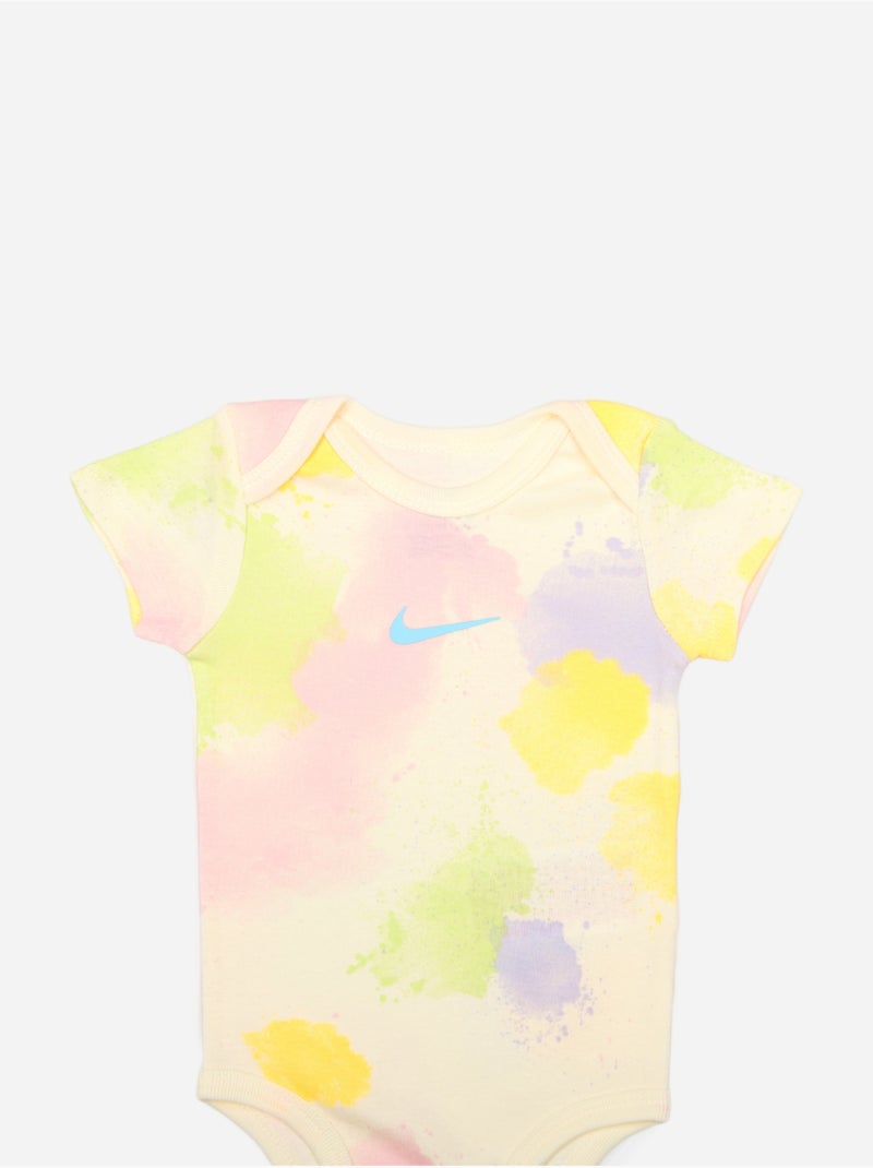 Body in confezione regalo - Nike Bianco/Giallo/Rosa - Kiabi