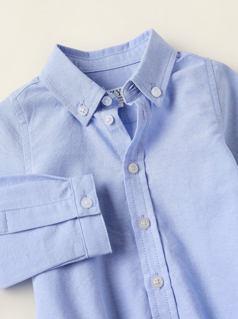 Body in cotone Blu chiaro - Kiabi