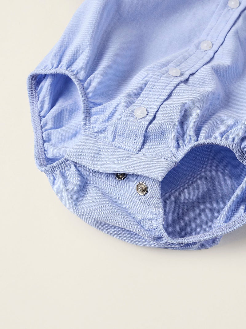Body in cotone Blu chiaro - Kiabi