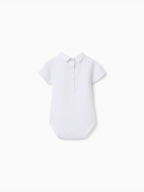 Body in cotone con motivo - Kiabi