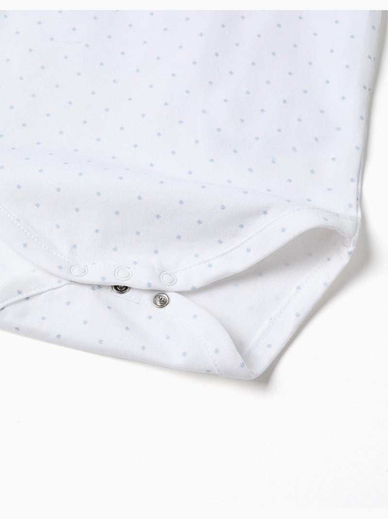 Body in cotone con motivo Bianco - Kiabi