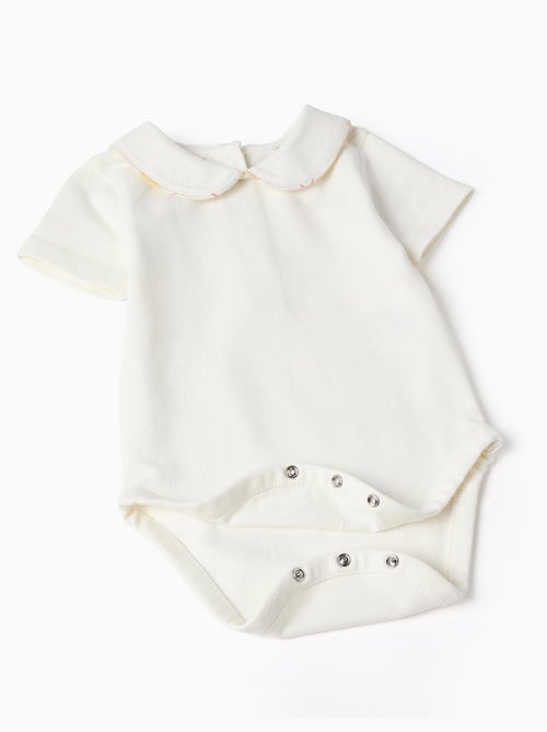Body in cotone + pagliaccetto a quadri B&S - Kiabi Body in cotone + pagliaccetto a quadri B&S - Kiabi