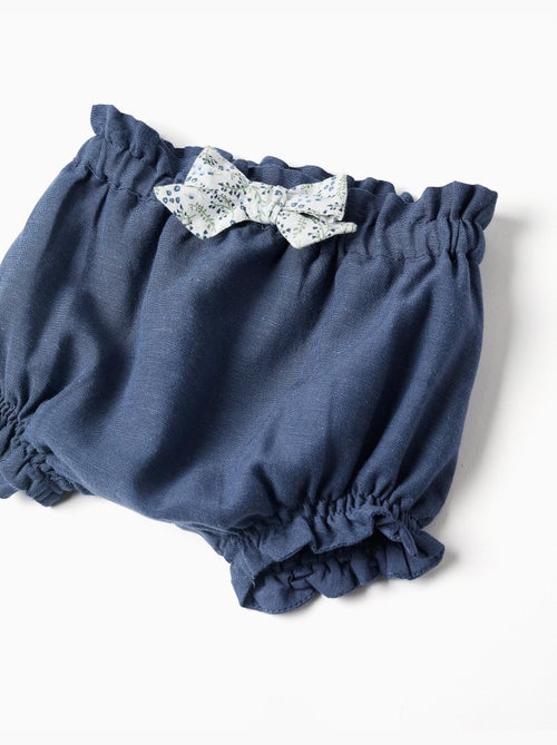 Body in cotone + pantaloncini con volant You&Me - Kiabi