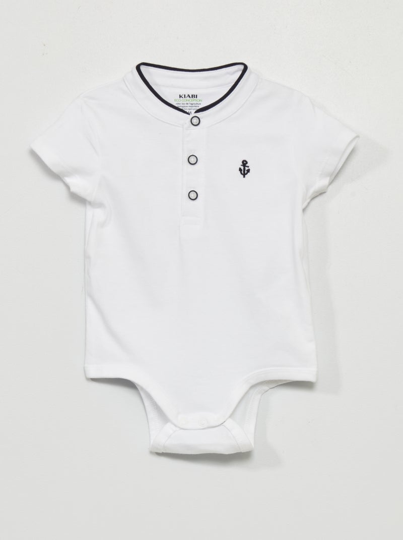 Body in maglia jersey BIANCO - Kiabi