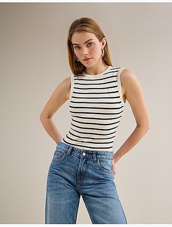 Body modal a righe, MO Fashion