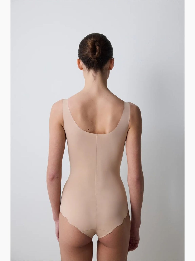 Body modellante leggero invisibile penti Beige argilla - Kiabi
