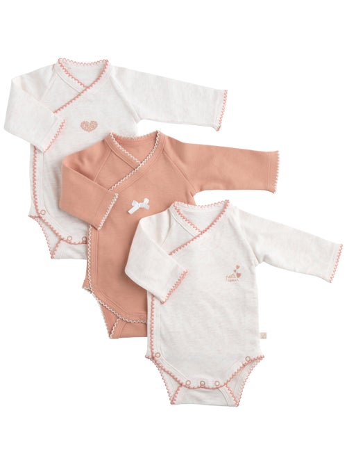 Body neonato a maniche lunghe in cotone – set da - SAUTHON - Kiabi