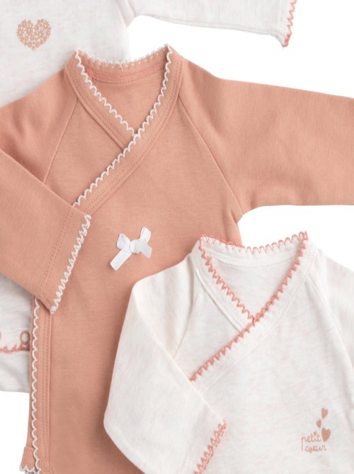 Body neonato a maniche lunghe in cotone – set da - SAUTHON - Kiabi