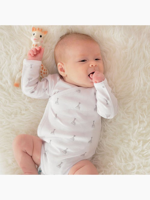 Body neonato apertura incrociata Sophie La Girafe® - Kiabi