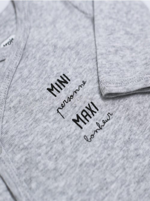 Body neonato con apertura incrociata - Kiabi