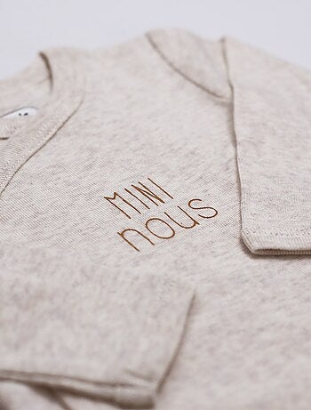 Body neonato manica lunga