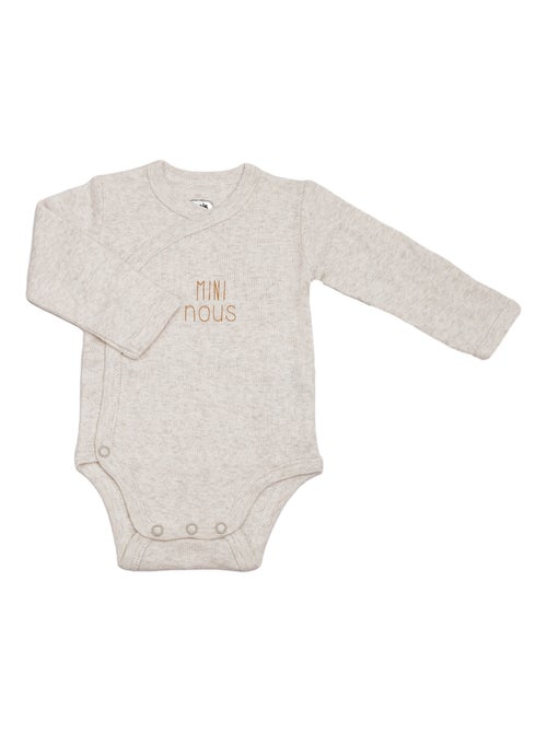 Body neonato manica lunga - Kiabi