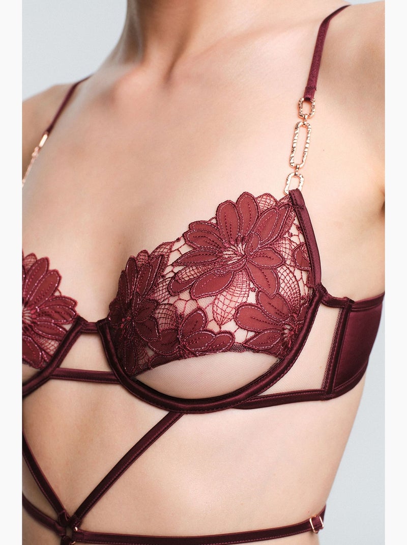 Body obsidia da donna penti Rosso bordeaux - Kiabi