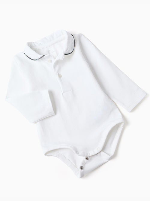 Body + pantaloncini a quadri b&s - Kiabi Body + pantaloncini a quadri b&s - Kiabi