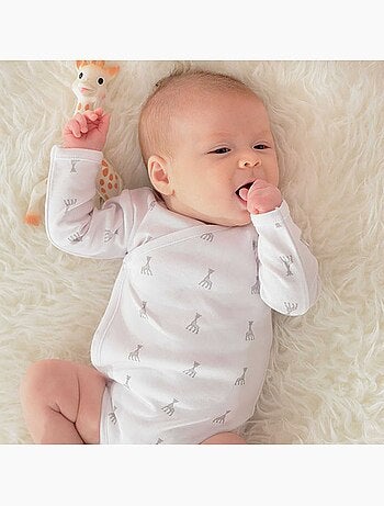 Body per bebè con apertura incrociata sophie la girafe®