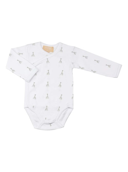 Body per bebè con apertura incrociata sophie la girafe® - Kiabi