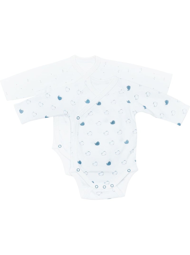 Body per neonati a maniche - sauthon Bianco - Kiabi