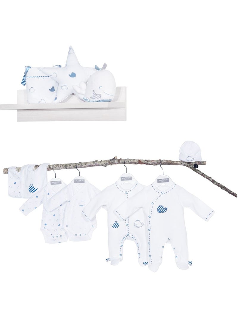 Body per neonati a maniche - sauthon Bianco - Kiabi