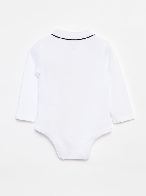 Body polo a maniche lunghe - Kiabi