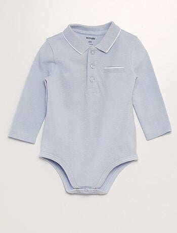 Body-polo a maniche lunghe