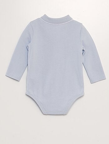 Body-polo a maniche lunghe
