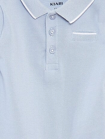 Body polo a maniche lunghe