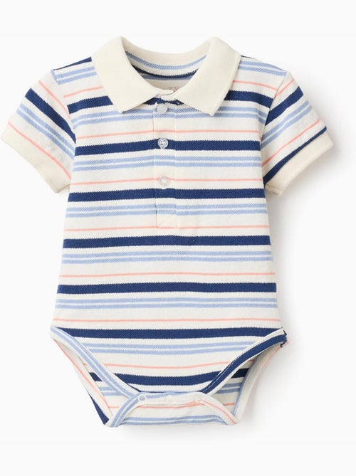 Body polo a righe - Kiabi