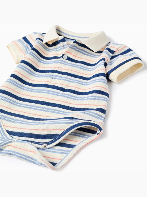 Body polo a righe - Kiabi