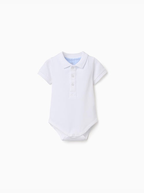Body polo in cotone a manica corta - Kiabi
