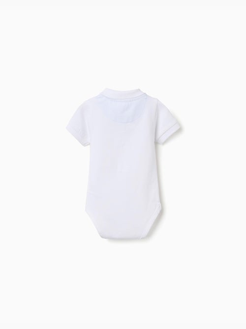 Body polo in cotone a manica corta - Kiabi