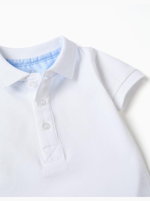 Body polo in cotone a manica corta - Kiabi
