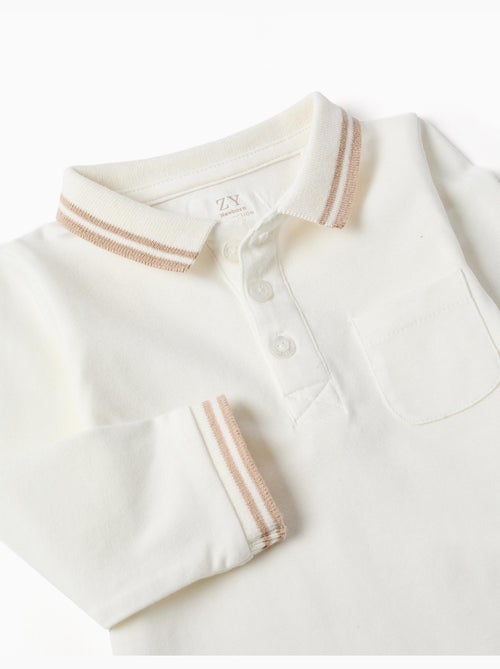 Body-polo in cotone a manica lunga a righe - Kiabi Body-polo in cotone a manica lunga a righe - Kiabi