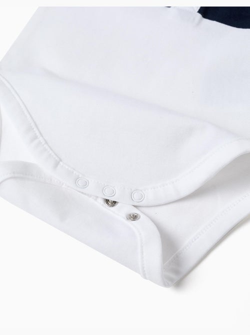 Body polo in cotone a righe - Kiabi