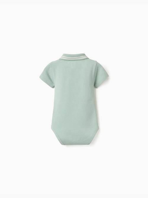 Body polo in cotone a righe - Kiabi